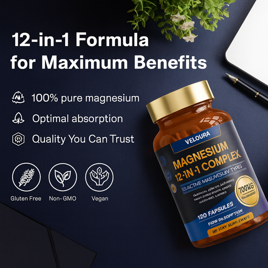 Veloura 12-in-1 Magnesium Complex 700mg
