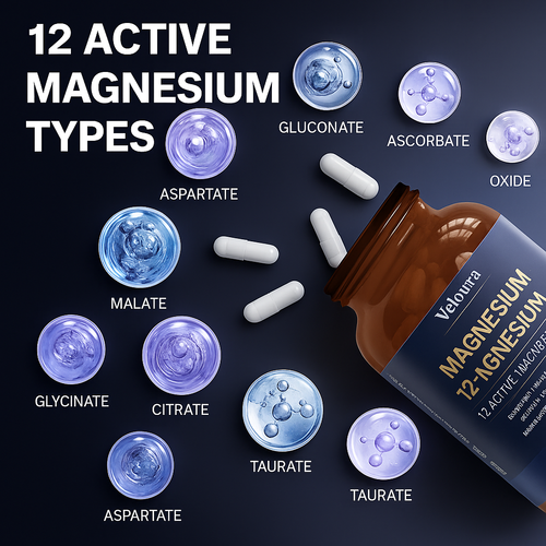 Veloura 12-in-1 Magnesium Complex 700mg