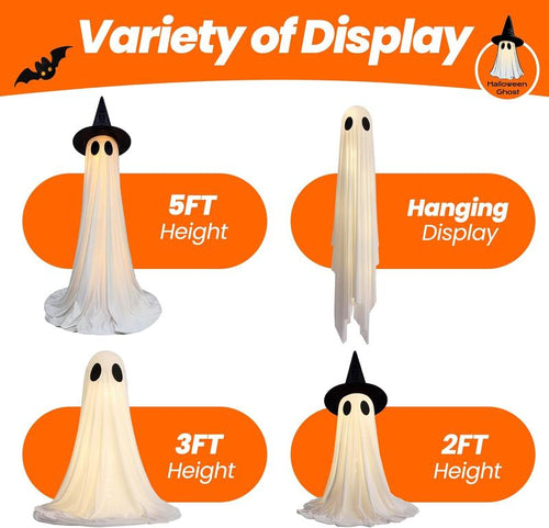 Halloween Ghost Decoration with Lights