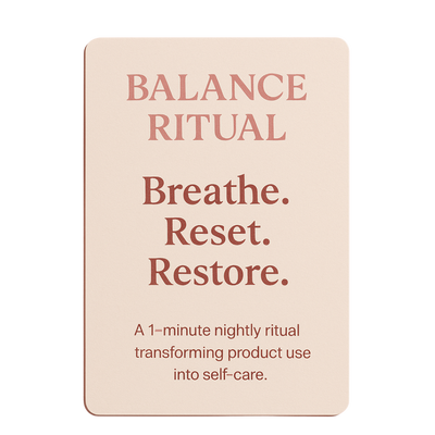 Veloura Balance Ritual — A 1-Minute Nightly Practice for Inner Harmony PDF