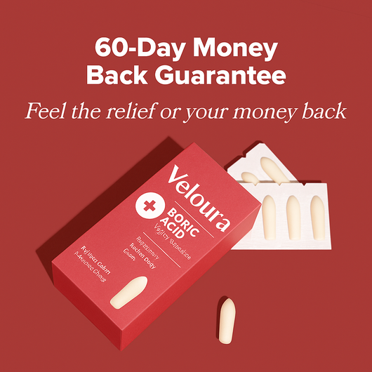Veloura Boric Acid Vaginal Suppository